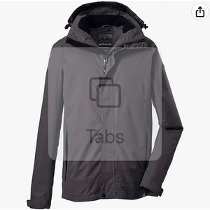 Killtec German design man rain jacket, brand new